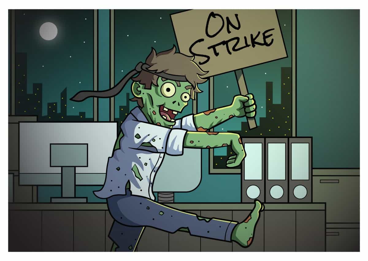 Truth Time I’m Afraid Zombies on Strike